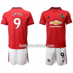 Manchester United Lukaku 9 Kind Voetbaltenues Thuis 2019/20 - SS (+ Korte broeken)